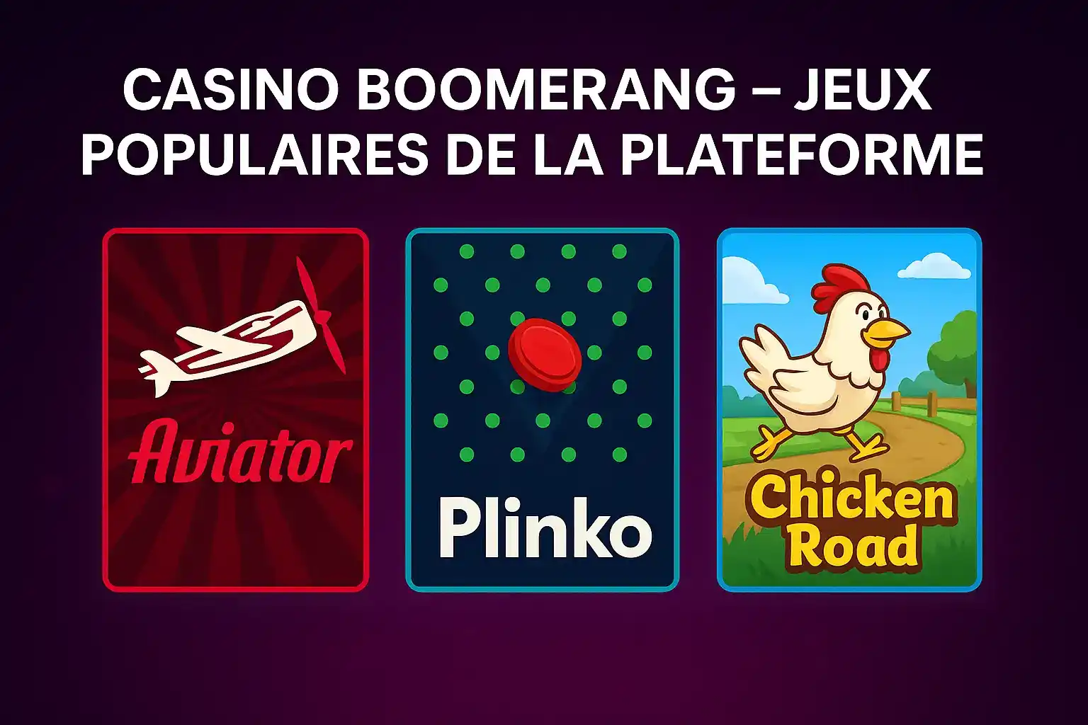 jeux populaires de la plateforme