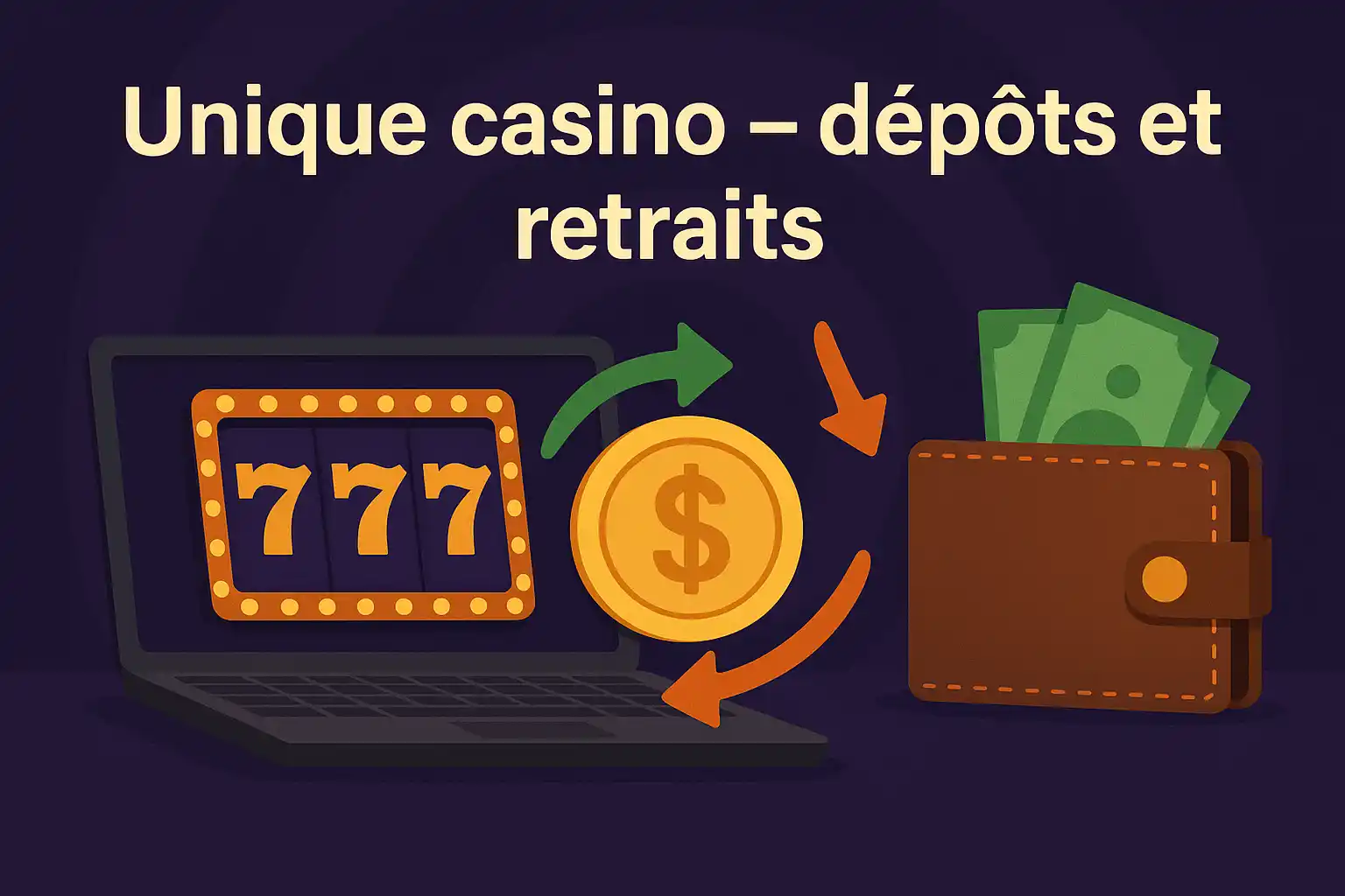 dépôts et retraits